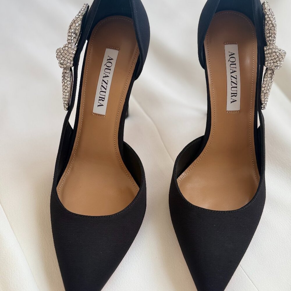 Aquazzura Very Bow Tie 50mm pumps